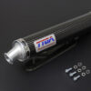 Silencer 60mm carbon 2 stroke, "banding"