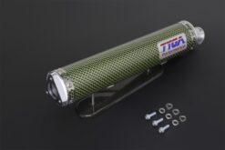 Alternative view of Silencer kevlar/carbon 2 stroke "banding"