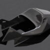 Carbon seat set, Honda VTR1000 SP1/SP2