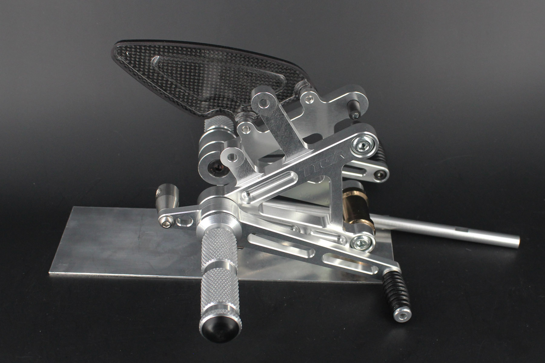 Racing step kit CNC silver, Honda VTR1000 SP1/SP2 - Image 5
