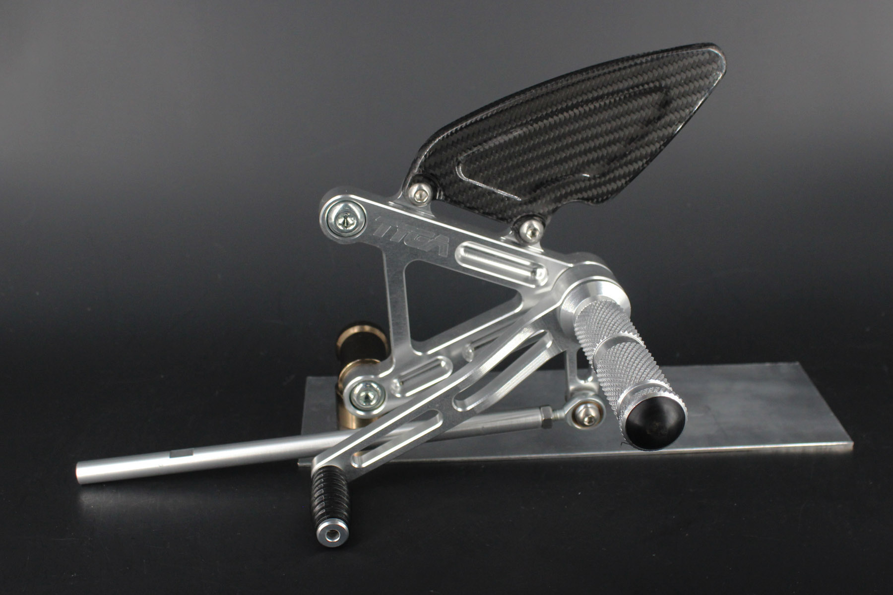 Racing step kit CNC silver, Honda VTR1000 SP1/SP2 - Image 7
