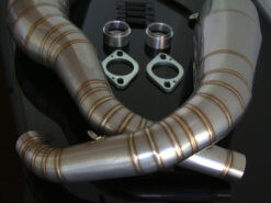 Set exhausts side by side stainless steel, Aprilia RS250-291