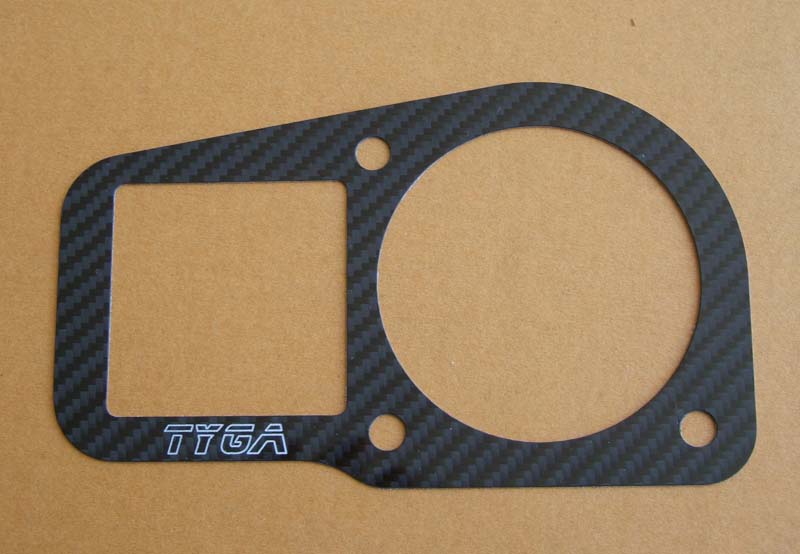 thumbnail image 2 of Tyga Performance Carbon Fibre Speedometer Cover - MC18 NSR250 NC23 CBR400 NC30 VFR400R 2 of 3
