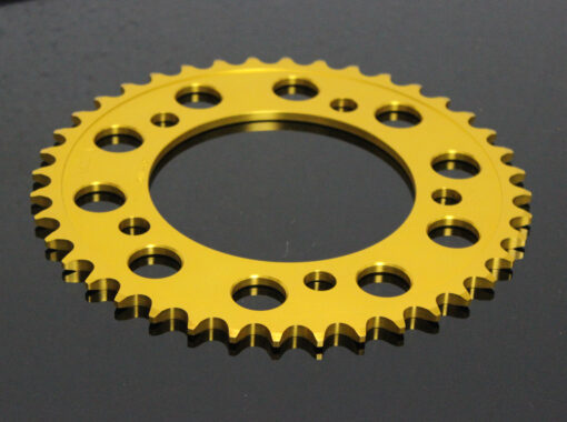 Rear sprocket aluminium gold, Honda CBR500-0