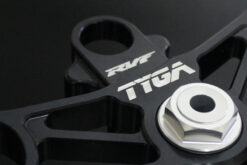 Triple clamp set CNC black, Honda NSR250 MC28 -&gt; CBR600 fork-1120