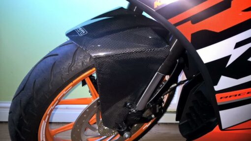 Carbon front fender, KTM RC125/200/390-1273