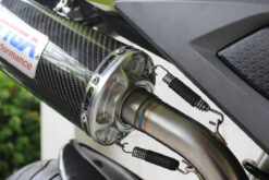 Set full race system high level with carbon silencer with carbon cap, Honda MSX125SF GROM-1982