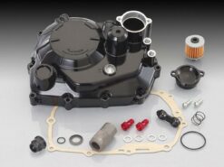 Kitaco clutch cover Black, Honda Grom 1st + 2nd gen. -2021