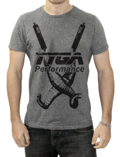 TYGA T-shirt Twin chambers grey, Sizes: S to XXL-0