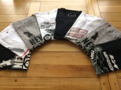 TYGA T-shirt Twin chambers grey, Sizes: S to XXL-3009