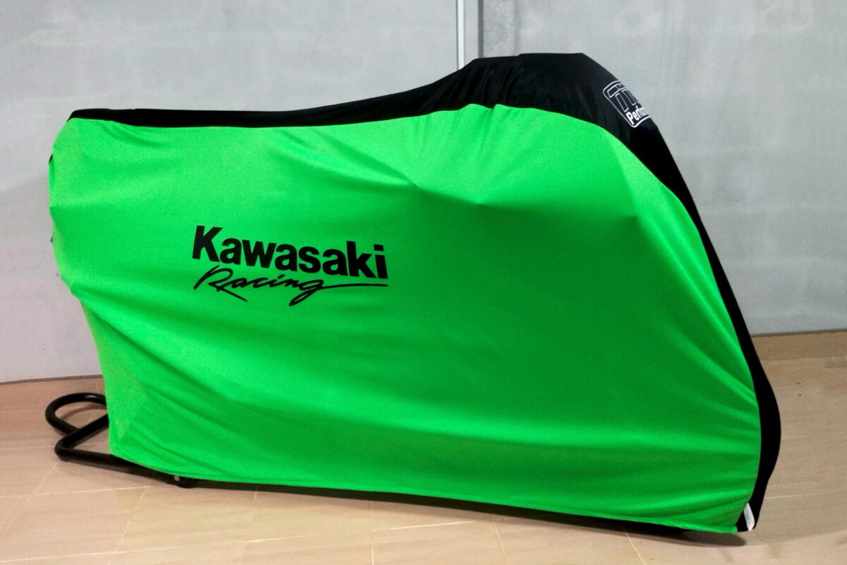 TYGA bike dust cover lime green/black, (race) Kawasaki TYGA Performance Parts Europe