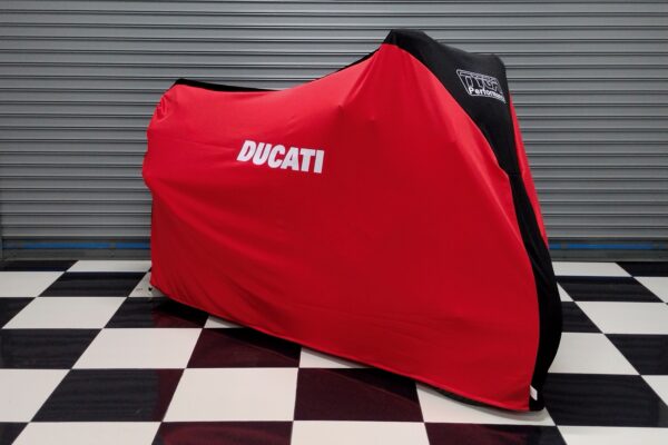 TYGA bike dust cover two tone red, Ducati