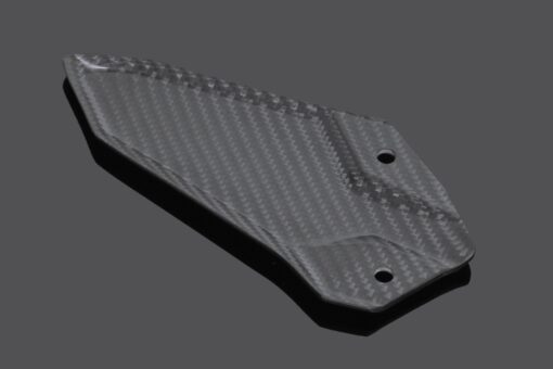 Carbon heel guard set, OEM replacement Kawasaki ZX4R(R) - Image 4