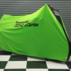 TYGA bike dust cover LIME Green/Black  "Ninja" , Kawasaki ZX-4RR