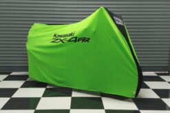 TYGA bike dust cover LIME Green/Black  "Ninja" , Kawasaki ZX-4RR