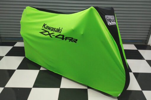 TYGA bike dust cover LIME Green/Black  "Ninja" , Kawasaki ZX-4RR - Image 5