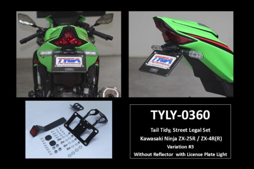 Tail Tidy, Street Legal Set, Ninja  ZX-25R / ZX-4R - Image 3