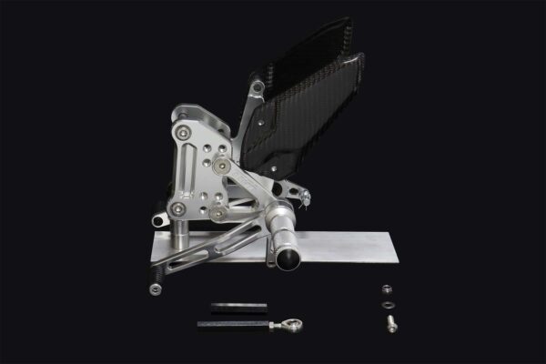 Racing stepkit adjustable Quick shifter Silver, Ninja ZX-4R (R )