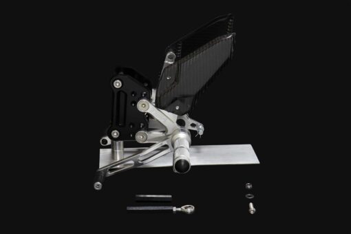 Racing stepkit adjustable Quick shifter Silver, Ninja ZX-4R (R ) - Image 2