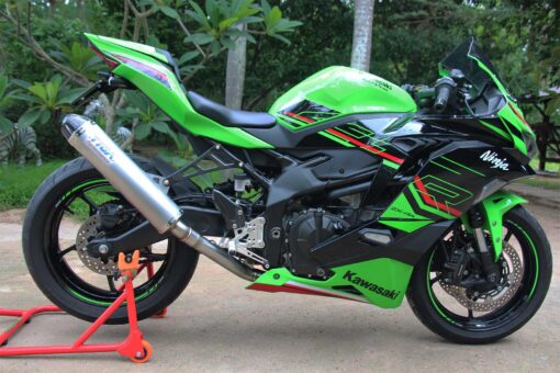 Racing stepkit adjustable Quick shifter Silver, Ninja ZX-4R (R ) - Image 11