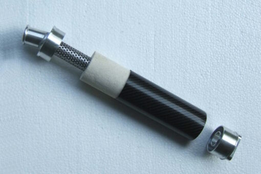 Silencer carbon  60mm 2 stroke - Image 8