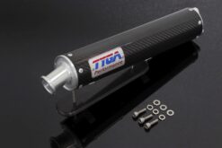 Silencer carbon  60mm 2 stroke