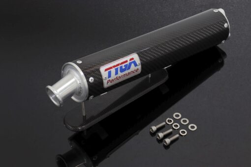Silencer carbon  60mm 2 stroke