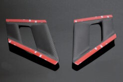 Carbon radiator air scoop (pair) satin, Honda RC51 Sp1/Sp2