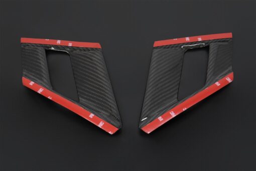 Carbon radiator air scoop (pair) gloss, Honda RC51 Sp1/Sp2