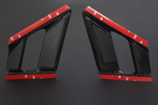 Carbon radiator air scoop (pair) gloss, Honda RC51 Sp1/Sp2 - Image 2