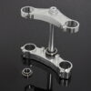 Triple clamp set 3D silver, CBR1000RR to fit RVF400 NC35