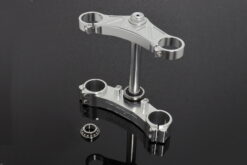 Triple clamp set 3D silver, CBR1000RR to fit RVF400 NC35