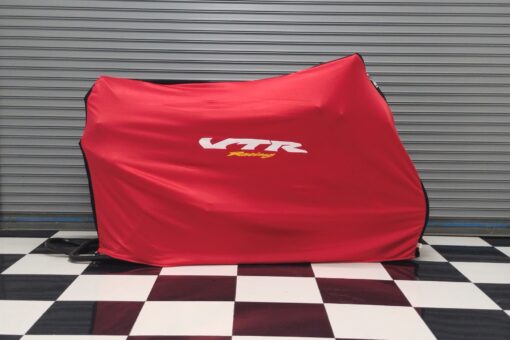 TYGA bike dust cover Red/black, VTR racing - Image 5