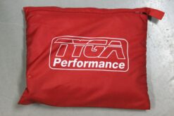 Alternative view of TYGA Bike Dust Cover, Red/Black, RVT Racing (Street)