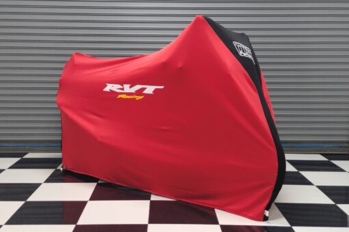 TYGA Bike Dust Cover, Red/Black, RVT Racing (Street)