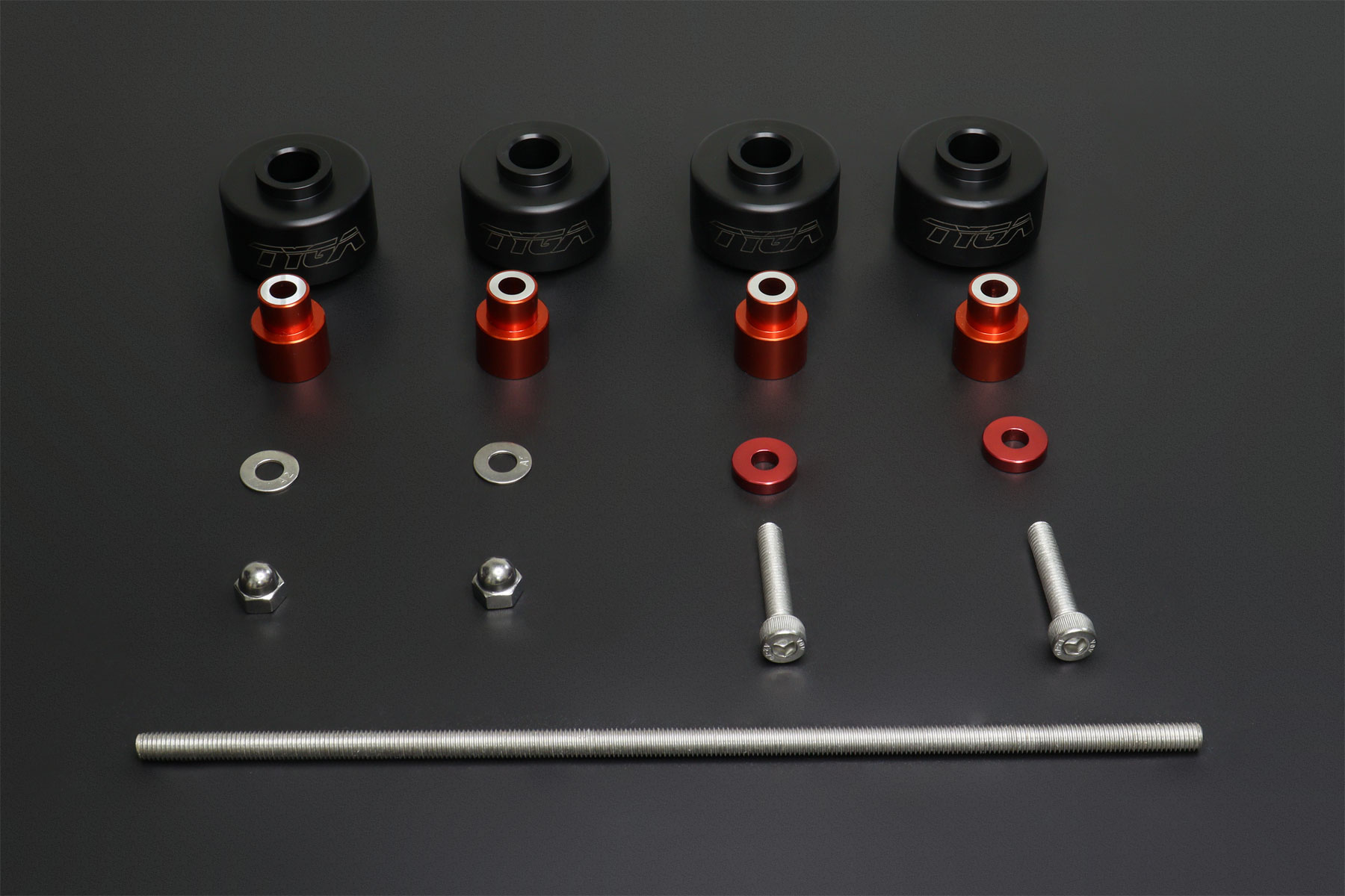 Axle slider kit, KTM RC125/200/390 - Image 2