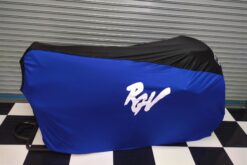 Alternative view of TYGA Bike Dust Cover, Blue/Black, Suzuki RGV (race)
