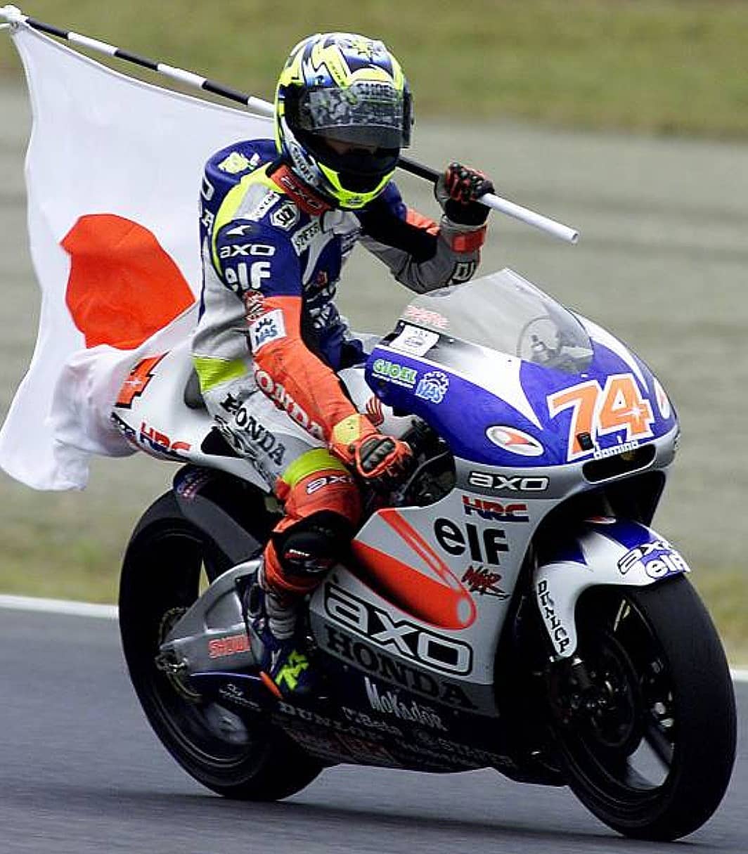 Daijiro Kato and his iconic bike