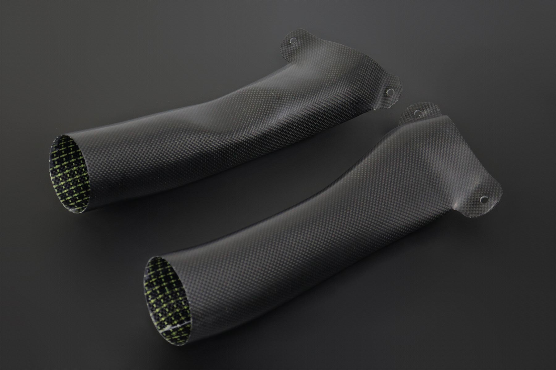 Carbon airduct "pair" cowling race, Honda RVF750 RC45