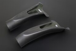 Alternative view of Carbon airduct "pair" cowling race, Honda RVF750 RC45