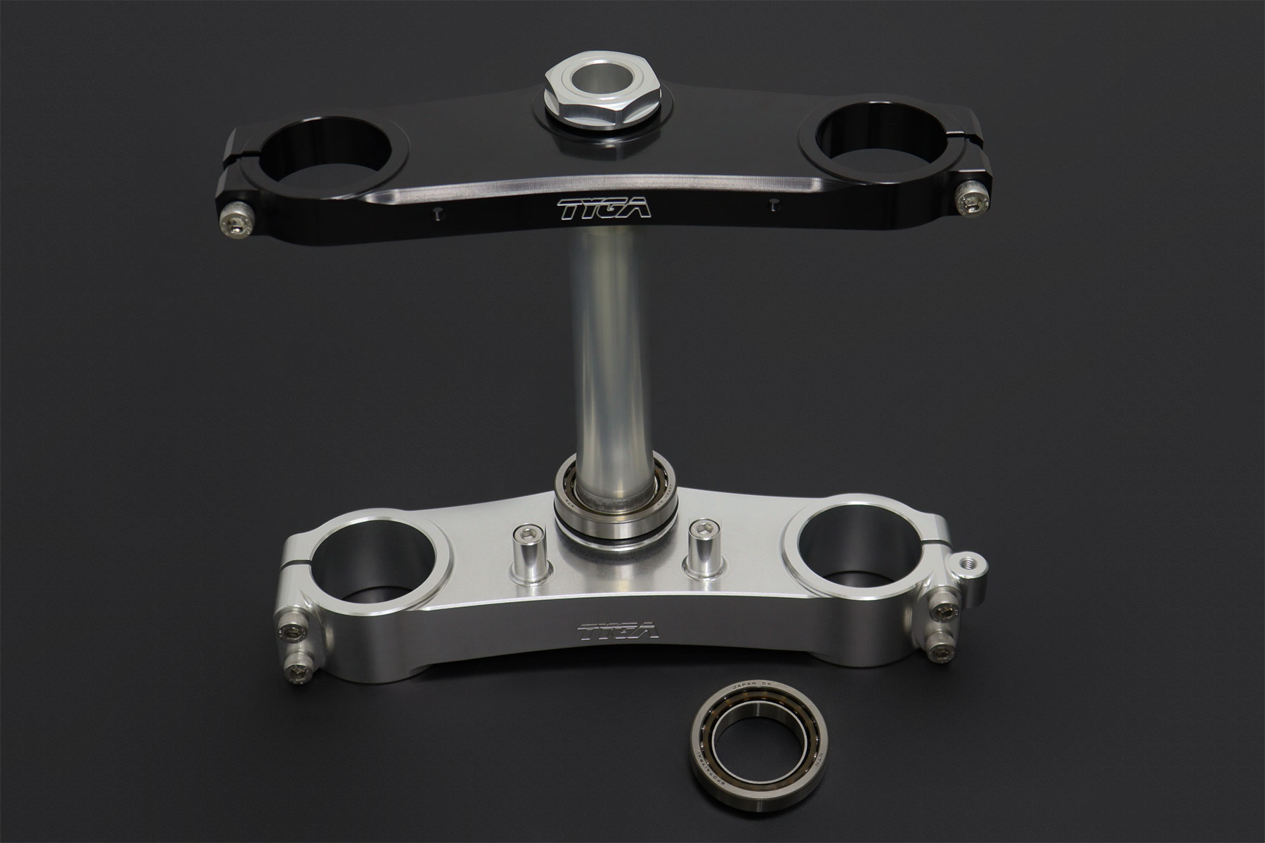 Triple clamp set CNC, Race, HRC style, Honda SP2 - Image 3