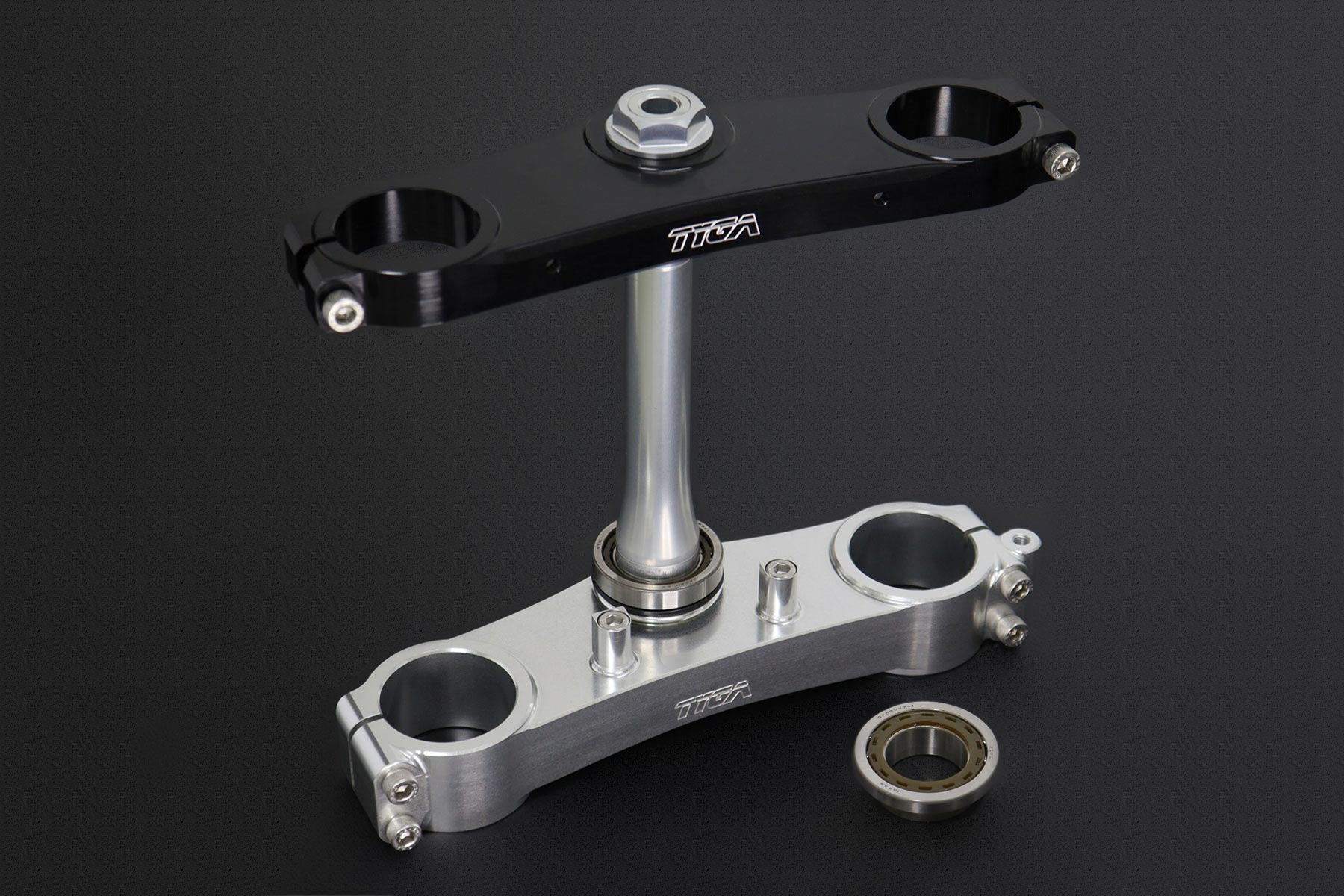 Triple clamp set CNC, Race, HRC style, Honda SP1