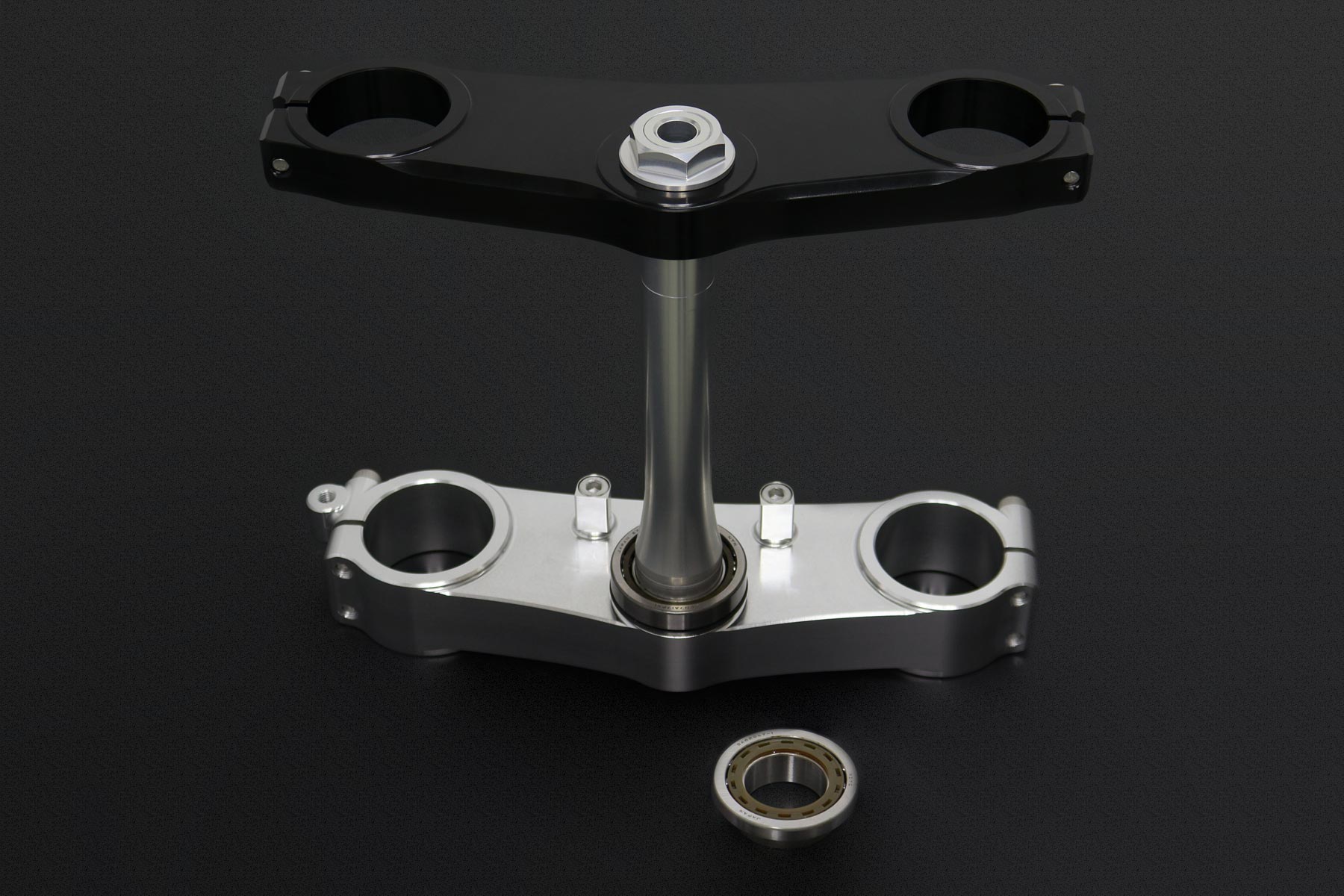 Triple clamp set CNC, Race, HRC style, Honda SP1 - Image 3