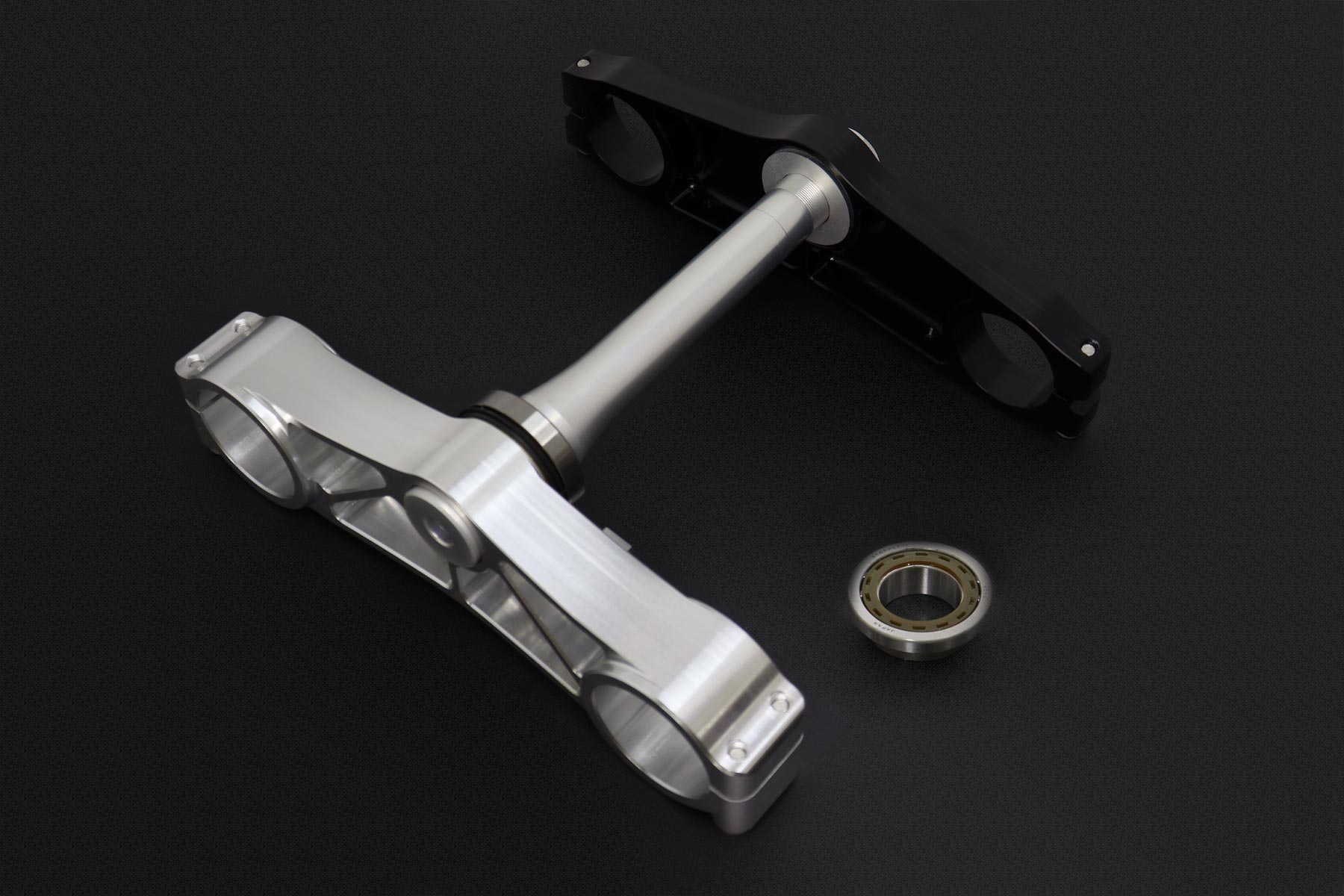 Triple clamp set CNC, Race, HRC style, Honda SP1 - Image 2