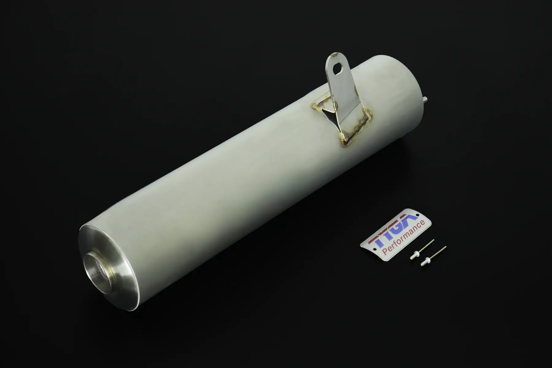 Silencer stainless set, Bolt on replacement, Honda NS400R - Image 4