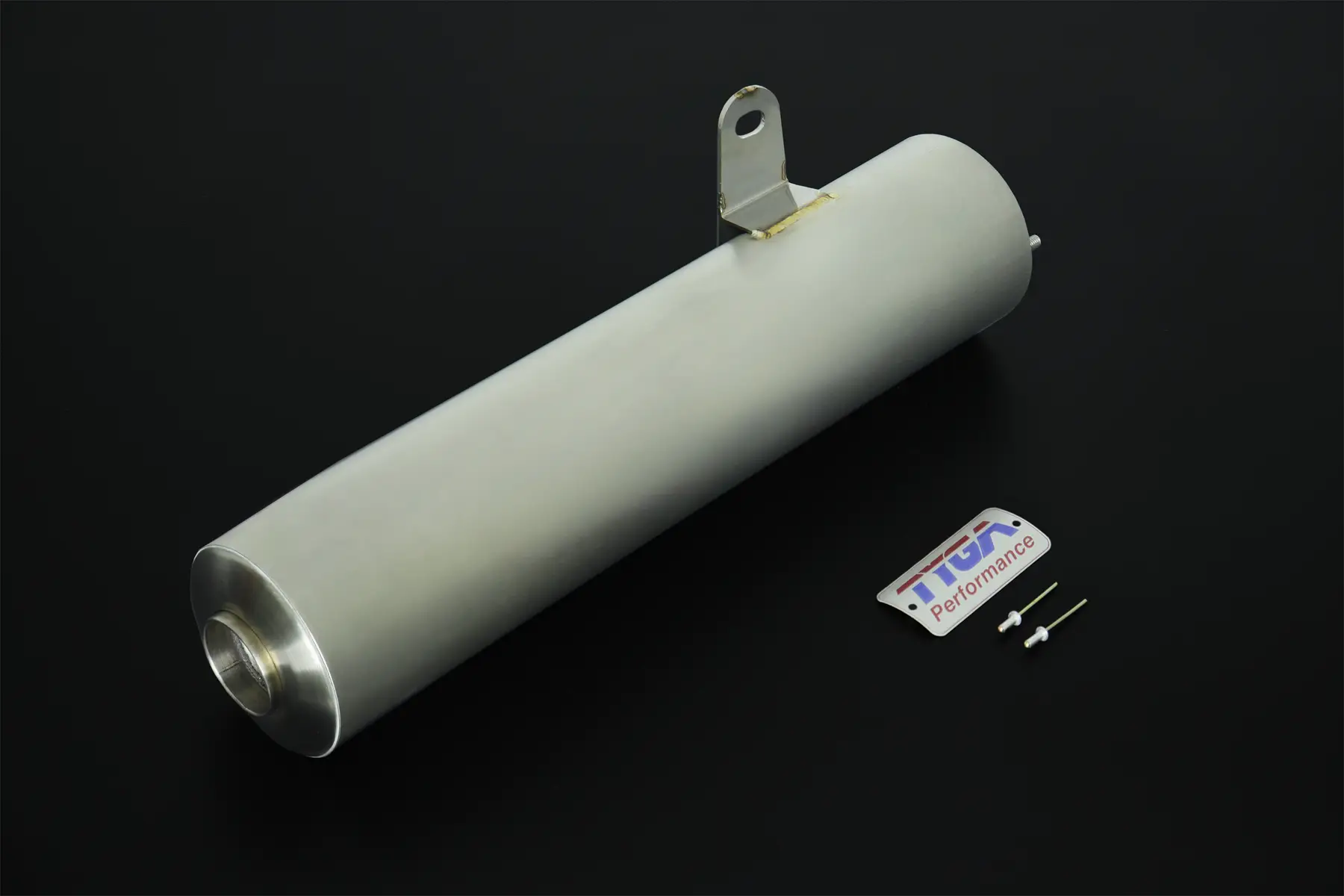 Silencer stainless set, Bolt on replacement, Honda NS400R - Image 3