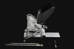 Racing stepkit adjustable Normal shift Silver , Ninja ZX-4R (R )
