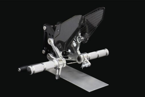 Racing stepkit adjustable Normal shift Silver , Ninja ZX-4R (R