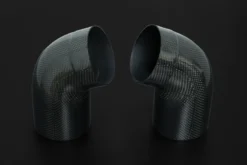 Alternative view of Carbon airduct "pair" "gloss" tank race, Honda RVF750 RC45