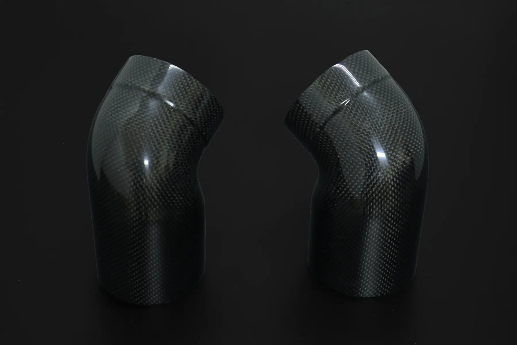 Carbon airduct "pair" "gloss" tank race, Honda RVF750 RC45 - Image 3